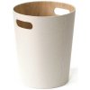 KÔŠ NA ODPADKY 25*25*30CM KRÉM.BIELA PAPIER+LEPENKA KÔŠ NA ODPADKY 25*25*30CM KRÉM.BIELA PAPIER+LEPENKA