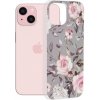 Techsuit Marble Series kryt na iPhone 15 – Bloom of Ruth sivý Techsuit Marble Series kryt na iPhone 15 – Bloom of Ruth sivý
