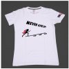 Dámské bílé tričko Never Give Up 001 TFTFB, Size M, Barva Bílá Tri Fun Fit 001 TFTFB Dámské bílé tričko Never Give Up 001 TFTFB, Size M, Barva Bílá Tri Fun Fit 001 TFTFB