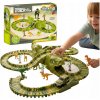 Veľká Súprava Pretekárska Dráha Dinosaury Prekážky Autíčko Figúrky Kocky 140 Dielov Veľká Súprava Pretekárska Dráha Dinosaury Prekážky Autíčko Figúrky Kocky 140 Dielov