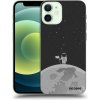 Picasee silikónový prehľadný obal pre Apple iPhone 12 mini - Astronaut Picasee silikónový prehľadný obal pre Apple iPhone 12 mini - Astronaut