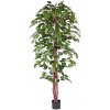 Umelý strom Fikus zelený - prírodné kmene, 180cm Umelý strom Fikus zelený - prírodné kmene, 180cm