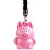 Prívesok na kľúče rolnička tučniak, panda, smajlík, myš, opice - ružová sv. prasiatko Prívesok na kľúče rolnička tučniak, panda, smajlík, myš, opice - ružová sv. prasiatko
