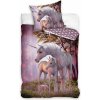 CARBOTEX Obojstranné bavlna obliečky Jednorožec 140x200 70x90 NL225065
