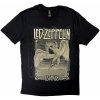 Led Zeppelin tričko Faded Falling čierne