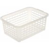 Keeeper Košík plastvý stohovateľný 25x17x10cm transparentný Keeeper Košík plastvý stohovateľný 25x17x10cm transparentný