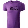 T-ričko BMW R1200S pánske tričko fialová