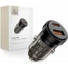 TECH-PROTECT CC03 2-PORT CAR CHARGER PD 45W / QC3.0 BLACK TECH-PROTECT CC03 2-PORT CAR CHARGER PD 45W / QC3.0 BLACK