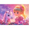 CASTORLAND Puzzle Princezna s jednorožcem 100 dílků CASTORLAND Puzzle Princezna s jednorožcem 100 dílků