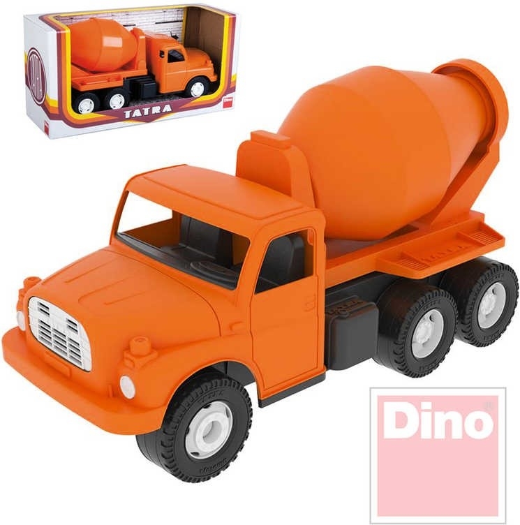 Dino Tatra 148 miešačka oranžová 30 cm