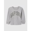 GAP Baby tričko s logom Sivá 3YRS Sivá Sivá GAP Baby tričko s logom Sivá 3YRS Sivá Sivá