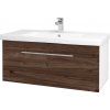 Dreja Umývadlová skrinka BIG INN SZZ 100 - N01 Biela lesk / Úchytka T02 / D25 Teak Dreja Umývadlová skrinka BIG INN SZZ 100 - N01 Biela lesk / Úchytka T02 / D25 Teak