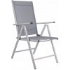 Záhradná stolička Springos kovová sivá Záhradná stolička Springos kovová sivá