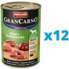 ANIMONDA GranCarno hovädzie/kačacie srdce 12 x 400 g ANIMONDA GranCarno hovädzie/kačacie srdce 12 x 400 g