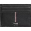 Kožené púzdro na doklady a mince Tommy Hilfiger -Premium Leather Holder /Čierne Kožené púzdro na doklady a mince Tommy Hilfiger -Premium Leather Holder /Čierne