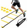 Koordinačný rebrík MOVEPRO 6 m - agility dráha 12 priečok, kužele, taška Koordinačný rebrík MOVEPRO 6 m - agility dráha 12 priečok, kužele, taška