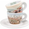 Ancap šálky set 2 Contrade Italiane Cappuccino Ancap šálky set 2 Contrade Italiane Cappuccino