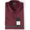Ego Man pánská košile krátký rukáv regular fit EKR-233-8 bordo