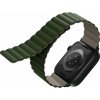 Uniq Revix Reversible Magnetic remienok pre Apple Watch 41/40/38 mm zelený/béžový UNIQ-41MM-REVGRNTPE Uniq Revix Reversible Magnetic remienok pre Apple Watch 41/40/38 mm zelený/béžový UNIQ-41MM-REVGRNTPE