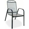 TEXIM LANA STEEL ZWMC-31 záhradná kovová stolička TEXIM LANA STEEL ZWMC-31 záhradná kovová stolička