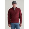 MIKINA GANT SACKER RIB HALF ZIP WINE RED MIKINA GANT SACKER RIB HALF ZIP WINE RED