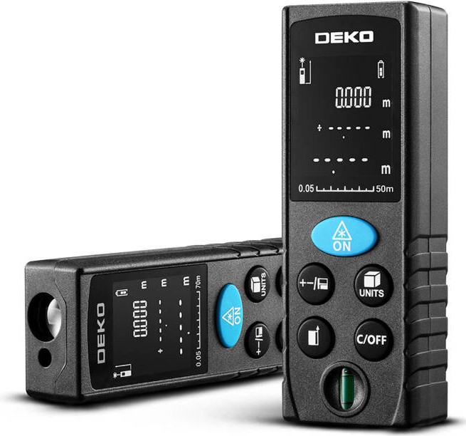Deko Tools Laser distance meter LRD110 Range 50m