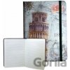 Zápisník s gumičkou Pisa - Eden Books Zápisník s gumičkou Pisa - Eden Books