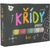 Teddies Kriedy farebné chodníkové 6ks Teddies Kriedy farebné chodníkové 6ks