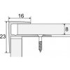 Effector - Schodový profil - A60 - Dĺžka 2,7 m - Farba Dub Effector - Schodový profil - A60 - Dĺžka 2,7 m - Farba Dub