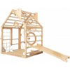 Furniture Montessori domček na hranie Home natural so šmykľavkou rampou a príslušenstvom Furniture Montessori domček na hranie Home natural so šmykľavkou rampou a príslušenstvom