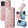 Peňaženkové kožené puzdro Cat and Dog na Motorola Moto G72 - Rose Gold Peňaženkové kožené puzdro Cat and Dog na Motorola Moto G72 - Rose Gold