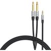 Audio kábel mini jack 3,5 mm na 2x jack 6,35 mm samec Vention BARHK 8 m Audio kábel mini jack 3,5 mm na 2x jack 6,35 mm samec Vention BARHK 8 m
