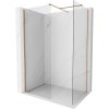 MEXEN/S - Kyoto-X Sprchová zástena WALK-IN 90 x 70, transparent 10 mm, meď kartáčovaná 800-090-202-65-00-070-X MEXEN/S - Kyoto-X Sprchová zástena WALK-IN 90 x 70, transparent 10 mm, meď kartáčovaná 800-090-202-65-00-070-X