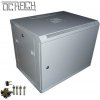 OCRACK OCC-15U-4P, Rozvádzač 15U, 600x450mm, odnímateľné bočnice, plechové dvere OCRACK OCC-15U-4P, Rozvádzač 15U, 600x450mm, odnímateľné bočnice, plechové dvere
