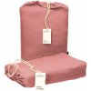 Dekoria Súprava ľanových obliečok Linen 150 x 200 cm pink, 150 x 200 cm/ 1 poszewka 60 x 50 cm Dekoria Súprava ľanových obliečok Linen 150 x 200 cm pink, 150 x 200 cm/ 1 poszewka 60 x 50 cm