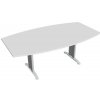 stôl rokovací sud 200 cm - FJ 200 biela stôl rokovací sud 200 cm - FJ 200 biela