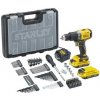 STANLEY SFMCD715D2A aku bezuhlíková príklepová vŕtačka V20 18V/2*2Ah, 60Nm, kufrík s príslušenstvom STANLEY SFMCD715D2A aku bezuhlíková príklepová vŕtačka V20 18V/2*2Ah, 60Nm, kufrík s príslušenstvom