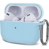 Enem Jednofarebný obal na Airpods PRO 2 - Light Blue IRAIRP2-14