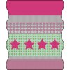 Lässig Nákrčník Twister kids fleece starlight magenta Lässig Nákrčník Twister kids fleece starlight magenta