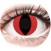 Gelflex CRAZY LENS - Cat Eye Red - nedioptrické jednodenné 2 šošovky Gelflex CRAZY LENS - Cat Eye Red - nedioptrické jednodenné 2 šošovky