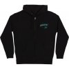 CREATURE mikina Barfly Zip Hooded Heavyweight Black 153230 vel. M CREATURE mikina Barfly Zip Hooded Heavyweight Black 153230 vel. M
