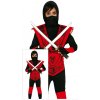 Kostým červený ninja Veľkosť: 3-4 roky Kostým červený ninja Veľkosť: 3-4 roky