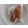 SALAČ SUŠENÉ MASO Stehno z byvolej kože s kuracím mäsom 2 ks- 12 cm cca 225 g