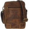 GreenBurry kožená taška 1832 M-25 hnedá