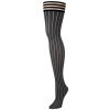 Kix'ies Annabelle pruhované šedé pančuchy s protišmykovým systémom Kix'ies Annabelle pruhované šedé pančuchy s protišmykovým systémom