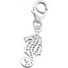 Strieborný prívesok s karabínkou - Morský koník Strieborný prívesok s karabínkou - Morský koník