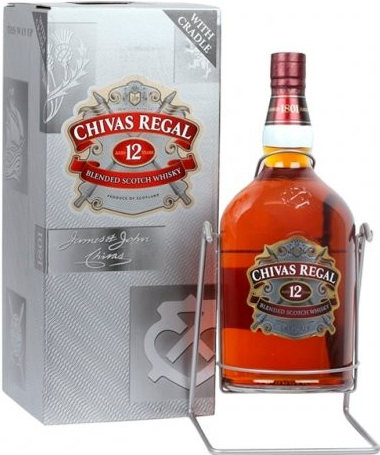 Chivas Regal stojan 12y 40% 4,5 l (darčekové balenie kolíska)