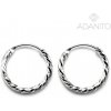 BENETO AGUC350 - Strieborné náušnice krúžky 55 mm BENETO AGUC350 - Strieborné náušnice krúžky 55 mm