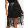 OPASOK KARL LAGERFELD K/AUTOGRAPH FRINGES BELT BLACK OPASOK KARL LAGERFELD K/AUTOGRAPH FRINGES BELT BLACK
