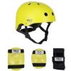 Helma s chrániči NILS Extreme MR290+H230 žlutá S